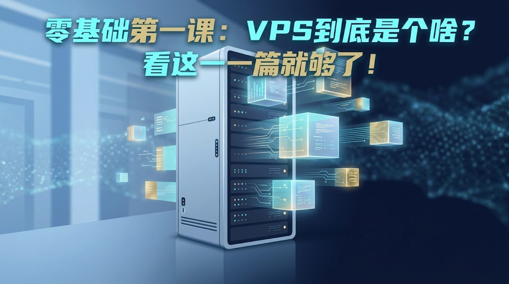零基础第一课：VPS到底是个啥？看这一篇就够了！