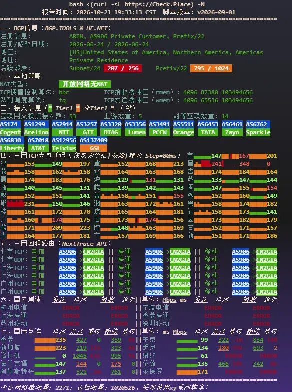 DMIT美西优化线路VPS里的标杆，正价款10.9刀每月的PRO.TINY测评他来了！！！！ 实测配图