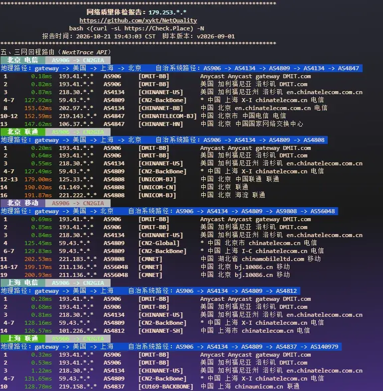 DMIT美西优化线路VPS里的标杆，正价款10.9刀每月的PRO.TINY测评他来了！！！！ 实测配图